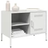 Kép 4/11 - 2 db fehér acél TV-szekrény 68 x 39 x 50,5 cm