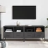 Kép 3/11 - 2 db fekete acél TV-szekrény 68 x 39 x 50,5 cm