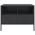 Kép 7/11 - 2 db fekete acél TV-szekrény 68 x 39 x 50,5 cm