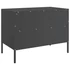 Kép 9/11 - 2 db fekete acél TV-szekrény 68 x 39 x 50,5 cm