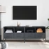 Kép 3/11 - 2 db antracitszürke acél TV-szekrény 68 x 39 x 50,5 cm