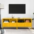 Kép 3/11 - 2 db mustársárga acél TV-szekrény 68 x 39 x 50,5 cm