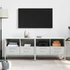 Kép 3/11 - 2 db fehér acél TV-szekrény 68 x 39 x 50,5 cm