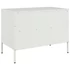 Kép 9/11 - 2 db fehér acél TV-szekrény 68 x 39 x 50,5 cm