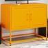 Kép 1/11 - Mustársárga acél TV-szekrény 68,5x39x60,5 cm