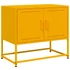 Kép 2/11 - Mustársárga acél TV-szekrény 68,5x39x60,5 cm