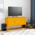 Kép 3/11 - Mustársárga acél TV-szekrény 100,5x39x60,5 cm