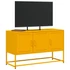 Kép 4/11 - Mustársárga acél TV-szekrény 100,5x39x60,5 cm