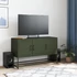 Kép 3/11 - Olívazöld acél TV-szekrény 100,5x39x60,5 cm