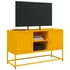 Kép 4/11 - Mustársárga acél TV-szekrény 100,5x39x60,5 cm