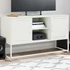 Kép 1/11 - Fehér acél TV-szekrény 100,5x39x60,5 cm
