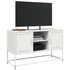 Kép 4/11 - Fehér acél TV-szekrény 100,5x39x60,5 cm