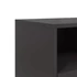 Kép 10/11 - Fekete acél TV-szekrény 100,5x39x60,5 cm