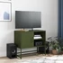 Kép 3/11 - Mustársárga acél TV-szekrény 100,5x39x60,5 cm