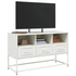 Kép 4/11 - Fehér acél TV-szekrény 100,5x39x60,5 cm