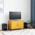 Kép 3/11 - Mustársárga acél TV-szekrény 68 x 39 x 43,5 cm