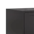 Kép 11/11 - Fekete acél TV-szekrény 100,5 x 39 x 43,5 cm
