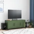 Kép 3/11 - Olívazöld acél TV-szekrény 100,5 x 39 x 43,5 cm