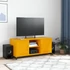Kép 3/11 - Mustársárga acél TV-szekrény 100,5 x 39 x 43,5 cm