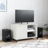 Kép 3/11 - Fehér acél TV-szekrény 68 x 39 x 43,5 cm