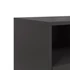 Kép 10/11 - Fekete acél TV-szekrény 100,5 x 39 x 43,5 cm