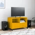 Kép 3/11 - Mustársárga acél TV-szekrény 68 x 39 x 43,5 cm