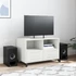 Kép 3/11 - Fehér acél TV-szekrény 68 x 39 x 43,5 cm