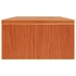 Kép 6/9 - Viaszbarna tömör fenyőfa monitorállvány 50x24x13 cm