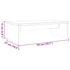 Kép 9/9 - Viaszbarna tömör fenyőfa monitorállvány 50x27x15 cm