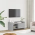 Kép 1/11 - Betonszürke szerelt fa TV-szekrény 80 x 35 x 40 cm