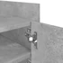 Kép 9/11 - Betonszürke szerelt fa TV-szekrény 80 x 35 x 40 cm