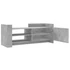 Kép 8/11 - Betonszürke szerelt fa TV-szekrény 100x35x40 cm