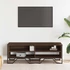 Kép 3/9 - Barna tölgy színű szerelt fa TV-szekrény 122 x 34 x 41 cm