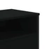 Kép 8/10 - Fekete szerelt fa TV-szekrény 122 x 34 x 41 cm