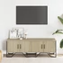 Kép 3/10 - Sonoma tölgy színű szerelt fa TV-szekrény 122 x 34 x 41 cm