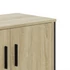 Kép 8/10 - Sonoma tölgy színű szerelt fa TV-szekrény 122 x 34 x 41 cm