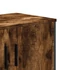 Kép 8/10 - Füstös tölgy színű szerelt fa TV-szekrény 122 x 34 x 41 cm