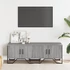 Kép 3/10 - Szürke sonoma színű szerelt fa TV-szekrény 122 x 34 x 41 cm