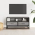 Kép 3/10 - Szürke sonoma színű szerelt fa és fém TV-szekrény 80x34,5x40 cm