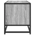 Kép 5/10 - Szürke sonoma színű szerelt fa és fém TV-szekrény 80x34,5x40 cm