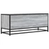 Kép 6/10 - Szürke sonoma színű szerelt fa és fém TV-szekrény 100x34,5x40cm