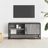 Kép 3/11 - Szürke sonoma színű szerelt fa és fém TV-szekrény 80x34,5x40 cm