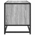 Kép 5/11 - Szürke sonoma színű szerelt fa és fém TV-szekrény 80x34,5x40 cm