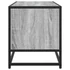 Kép 5/10 - Szürke sonoma színű szerelt fa és fém TV-szekrény 80x34,5x40 cm