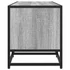 Kép 5/10 - Szürke sonoma színű szerelt fa és fém TV-szekrény 160x35x41 cm
