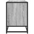 Kép 5/10 - Szürke sonoma színű szerelt fa és fém TV-szekrény 150x35x41 cm