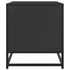 Kép 5/9 - Fekete szerelt fa és fém TV-szekrény 61x40x46 cm