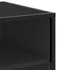 Kép 7/9 - Fekete szerelt fa és fém TV-szekrény 91x40x46 cm