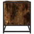Kép 5/9 - Füstös tölgy színű szerelt fa és fém TV-szekrény 91x40x46 cm