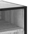 Kép 7/9 - Szürke sonoma színű szerelt fa és fém TV-szekrény 91x40x46 cm